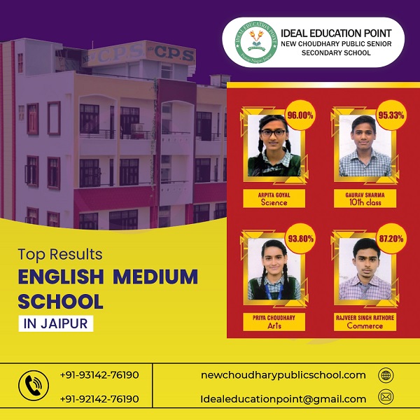 Top Results English Medium School In Jaipur